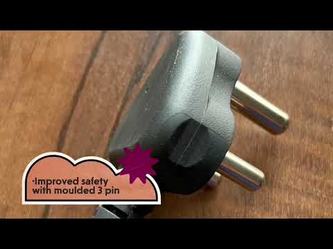 Moulded 3 pin - updated superior EV charging kit