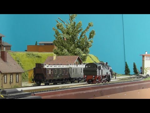 Fleischmann Nostalgie Preußenset H0 4903 BR 76 auf Modellbahn M116