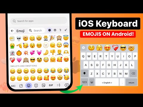 iPhone New Keyboard & iOS Emojis For Android 🥳 | ios keyboard on android !