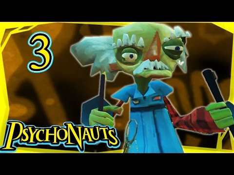 Let's Play Psychonauts Part 3 - Arrowhead Hunt [Gameplay/Walkthrough]