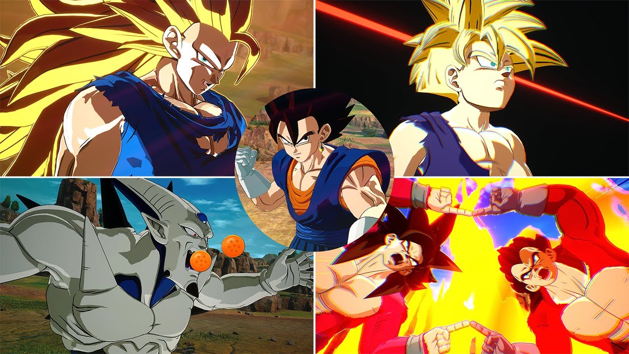 全キャラ変身・合体集【Sparking! ZERO】