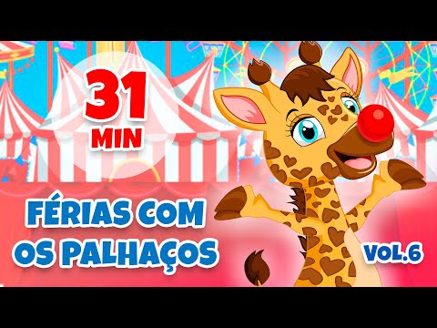 Férias com os Palhaços Vol. 6 - Giramille 31 min | Desenho Animado Musical