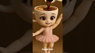 Download lagu It's so much fun! Coffee is served in a Ballerina Cappuccina mp3