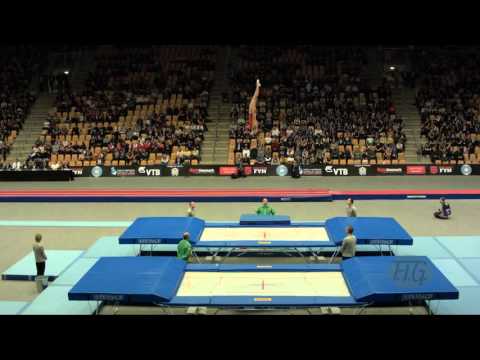 MARTINS Beatriz (POR) - 2015 Trampoline Worlds - Qualification TR Routine 1