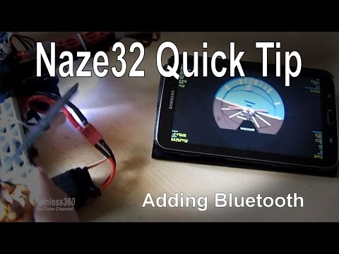 Naze32 Quick Tip – Adding Bluetooth (HC-06 module)