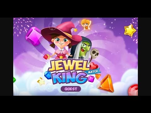 Jewel Match King Quest - first play video game review!