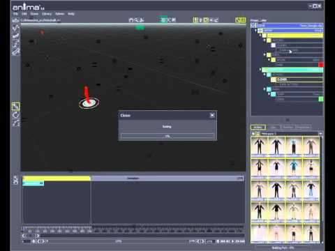Anima - 3d animated people human characters Software