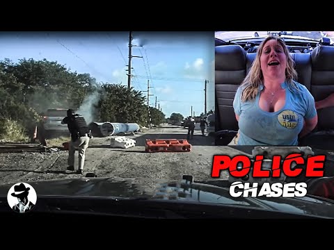 BEST OF POLICE CHASES 2024! Convenient Cop, Justice Police, Karma Police, Arkansas State Police