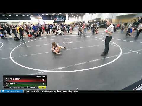 79-85 Lbs Cons. Semi - Chloe Caton, SD Vs Ava Rife, MO 66a1