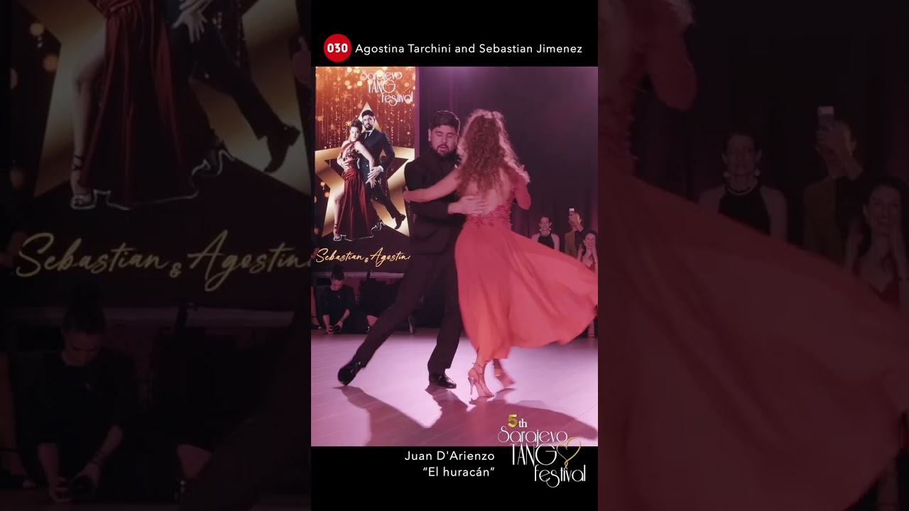 Agostina Tarchini and Sebastian Jimenez – El huracan #sarajevotangofestival #030tango #tango
