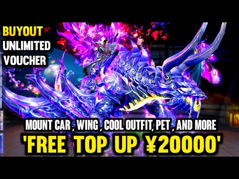 Ancient God King 3 Buyout Server - Free Top Up ¥20000, CooL Outfit, Mount CP & Wing, Full Pet, ETC