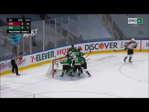 Colorado Avalanche rush offense vs. Dallas (8/5/20)
