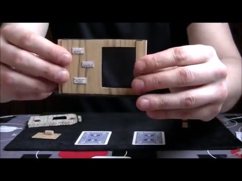 Mini Substitution Trunk with Cards (Fluchtkiste) by Vienna Magic, Wolfgang Grosskopf