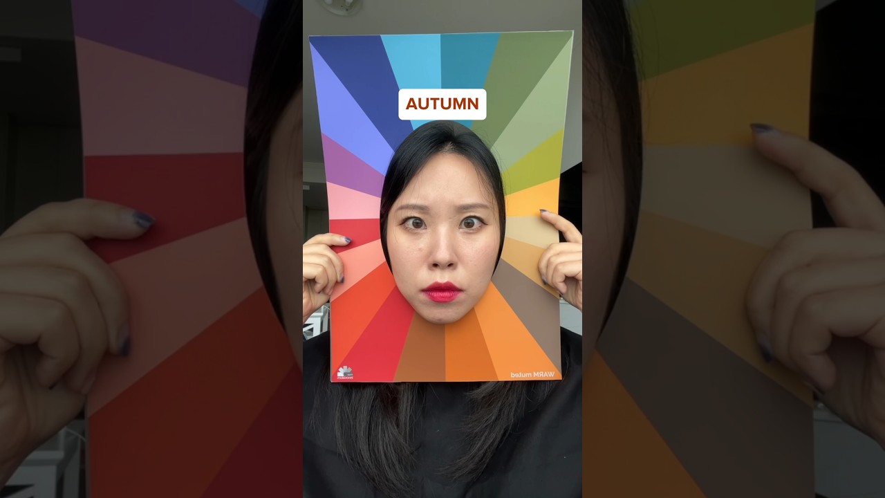 🫢Virtual color analysis filter in REALITY?? #coloranalysis