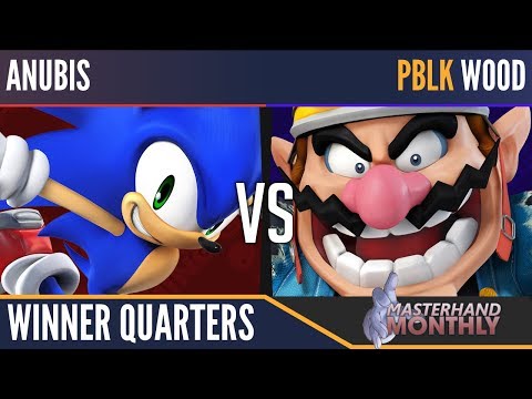 MHM:07-18 [Wii U] - Anubis (Sonic) vs PBLK | WOOD (Wario) - Winners Quarters