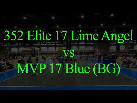 352 Elite 17 Lime Angel vs MVP 17 Blue BG