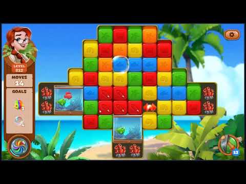 Lost Island Blast Adventure Level 812 - NO BOOSTERS 🏝️ | SKILLGAMING ✔️