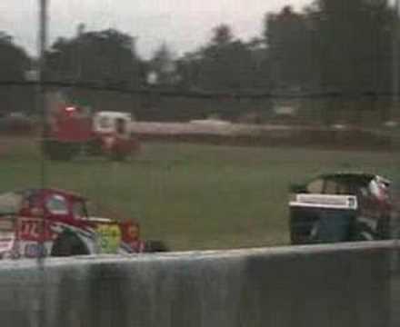 Stuart Herne Rollover - Grafton Speedway 20-03-2008