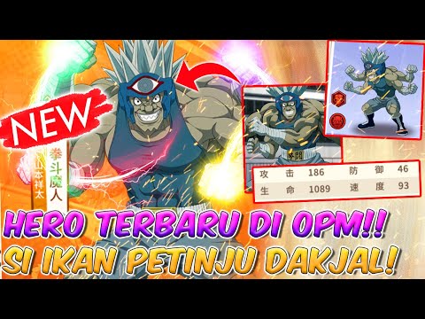 KARAKTER BARU! Fish Fight Djinn !! Si Ikan Petinju Dajal!! WKWKW One Punch Man The Strongest Indo