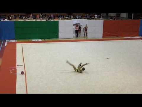 Sofia Vittoria Speri - Camp. Naz. UISP 2017 Ginnastica Ritmica - Jesi - Palla