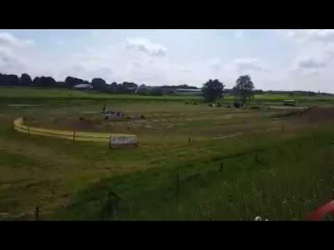 Diego Hanen #34 ; 21-5-2016 ; MON jeugdmotorcross MAC Wanssum ; Kopstart