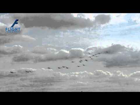 Balbo Formation at Duxford Flying Legends Warbird Airshow - Original Sound 4K