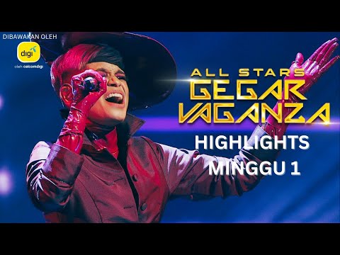 HIGHLIGHTS MINGGU 1 | ALL STARS GEGAR VAGANZA #DigiPrepaid