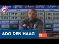 ADO-trainer Rankovic: 'Ik leef al drie/vier maanden in een soort lockdown' - OMROEP WEST SPORT
