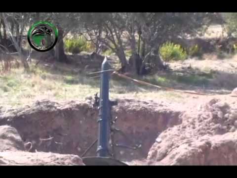 استهداف  تحصينات قوات النظام في جبل دورين بواسطة قذائف الهاون من قبل اللواء الثالث في الساحل