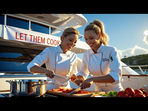 SuperYacht Show LET THEM COOK. Focaccia Bread with Yacht Chef Kelly.