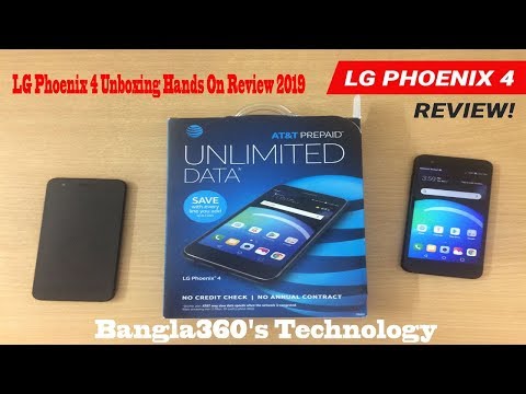 LG Phoenix 4 Unboxing Hands On Review  | Bangla360's Technology