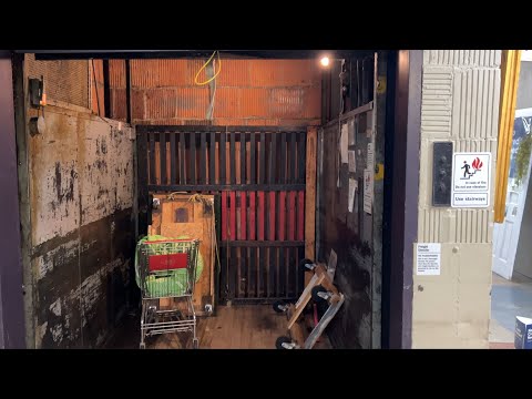 BUSTED – Antique Otis continuous-pressure freight elevator in Northwestern PA