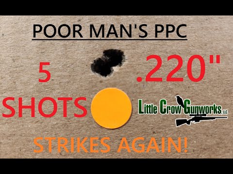Part 1 | Poor Man's PPC (6x45) | Rang Pick Up Brass | 70gr Speer TNT | Little Crow Gunworks