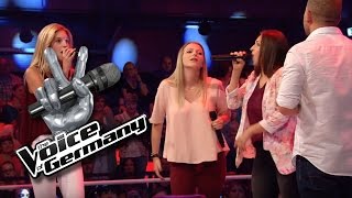 Ich laufe - Tim Bendzko | Sarah, Maria &amp; Teresa vs.Tay Cover | The Voice of Germany 2016 | Battles