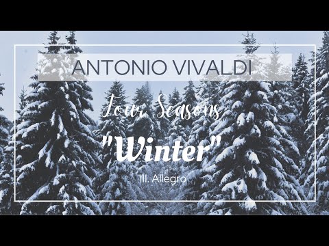 Vivaldi - The Four Seasons, Violin Concerto “Winter” III. Allegro
