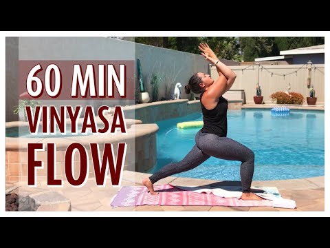 1 Hour Vinyasa Flow - Letting Go of Perfection | All levels flow - Tatum Marie Yoga