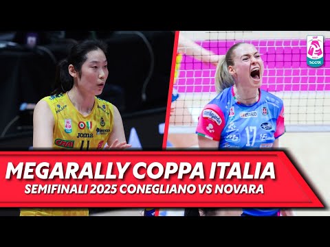 MEGARALLY REWIND COPPA ITALIA FRECCIAROSSA: Conegliano vs Novara - Semifinal 2025