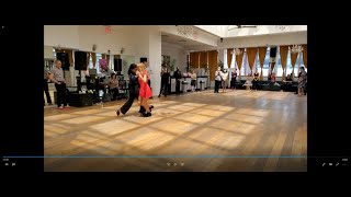 Argentine tango lesson: Lorena Ermocida & Mariella Franganillo - Champagne Tango