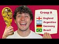 WORLD CUP with Groups of Death ONLY