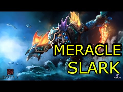 Dota 2 Gameplay Highlights | Meracle Plays Slark Ranked
