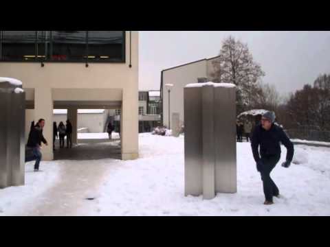 Passau students having a snowball fight.mp4