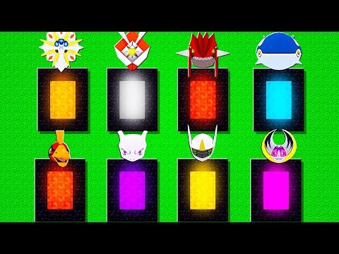 PULE NOS PORTAIS SECRETOS DOS POKEMONS LENDARIOS E GANHE - MINECRAFT PIXELMON MOD