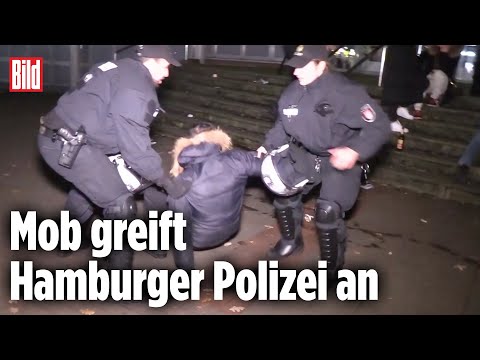 Halloween-Randale in Hamburg: Polizei-Jagdszenen mit 150 Jugendlichen