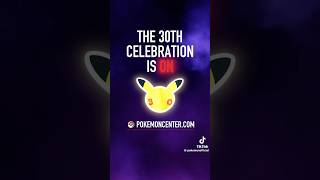 Celebrate 30 years of Pokémon with the 30th Celebration Collection fromPokémon Center #Pokemon