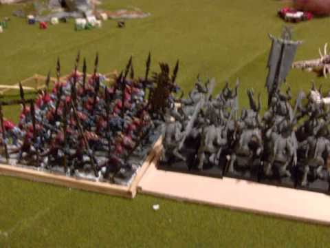 9b Warhammer Fantasy Battle Report Daemons of Chaos vs. Lizardmen 9/2010 Part 2