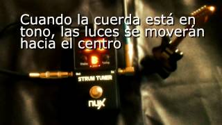 Video thumbnail for nuX strum tuner review by guerrerosdecarton