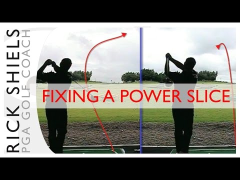 FIXING A POWER GOLF SLICE