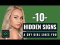 How To Tell If A SHY GIRL Likes You 10 HIDDEN But Obvious Signs She WANTS You