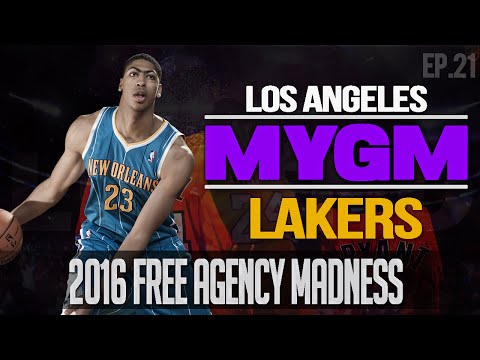 NBA 2K15 My GM Mode Ep.21 - Los Angeles Lakers | Free Agency! Anthony Davis?!? | PS4