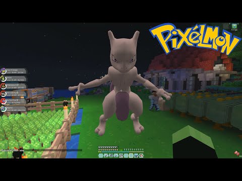 Crew Pixelmon - CATCHING MEWTWO! (Episode 6 - Minecraft Pokemon Mod)